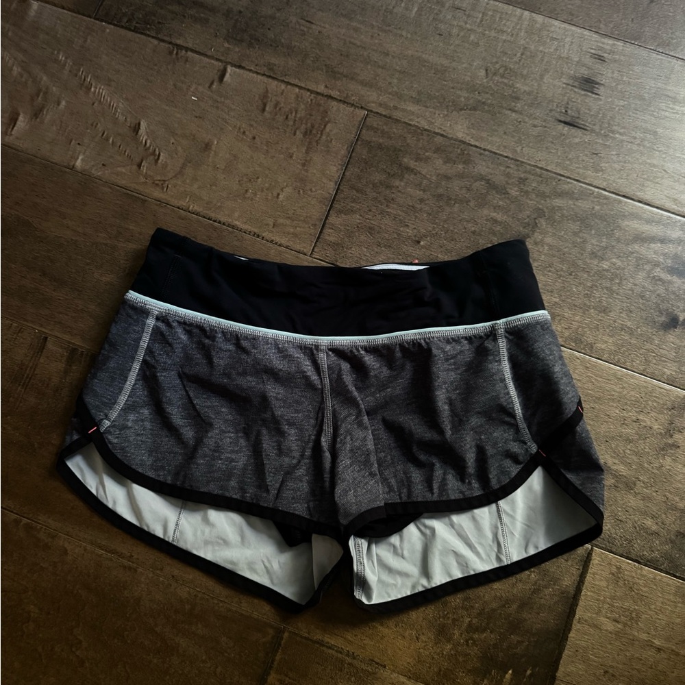 Women's Black and Gray lululemon Shorts